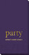 Big Word Party Guest Towels Image 3 of 3